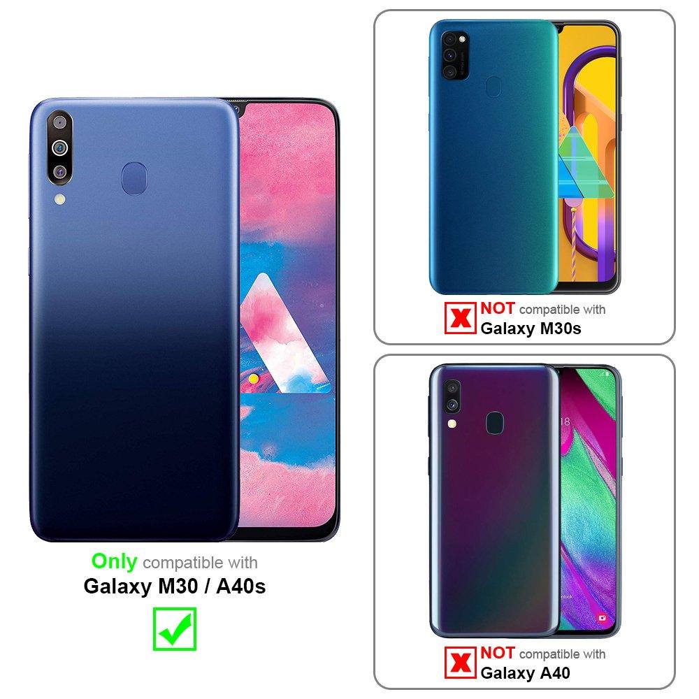 Cadorabo  Housse compatible avec Samsung Galaxy M30 / A40s - Coque de protection en silicone TPU flexible 