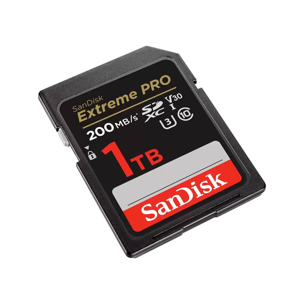 SanDisk  SANDISK SDXC Extreme Pro 1TB 200MB/s UHS-I C10 V30 U3 