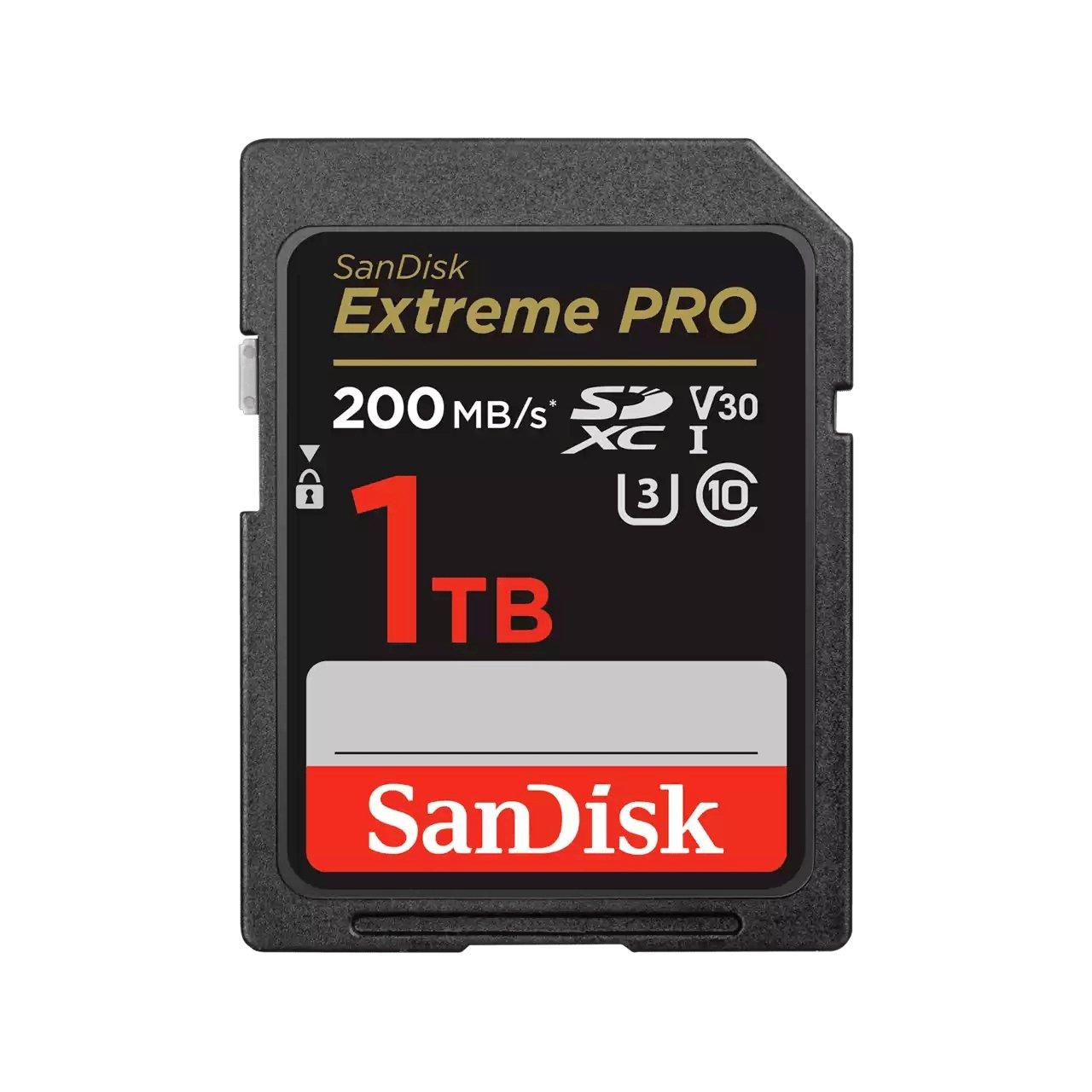 SanDisk  SanDisk Extreme PRO 1 TB SDXC UHS-I Klasse 10 