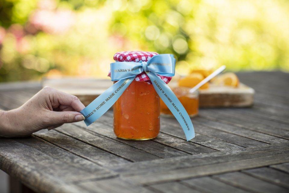 PTOUCH  PTOUCH Band hellblau/gold TZE-RL54 Tze Geräte 24mm 