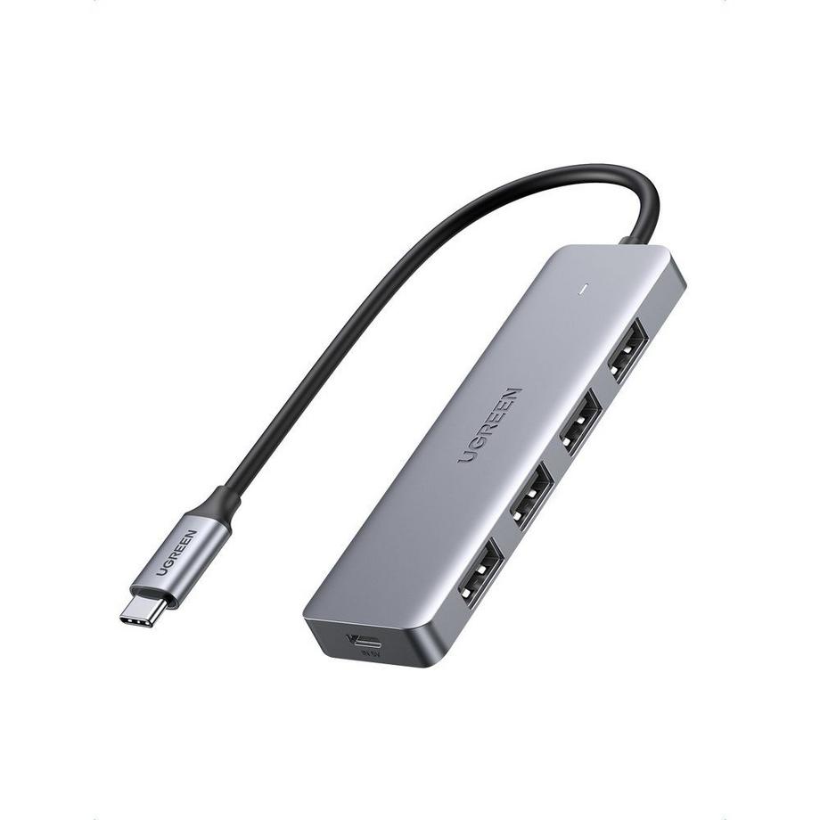 UGREEN  Ugreen 4-Port USB 3.0 Hub mit USB-C Netzteil 
