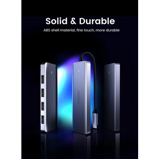 UGREEN  Hub USB 3.0 à 4 ports Ugreen avec alimentation USB-C 