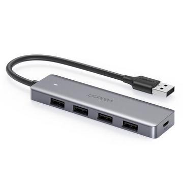 50985 Schnittstellen-Hub USB 3.2 Gen 1 (3.1 Gen 1) Type-A 5000 Mbit/s Silber