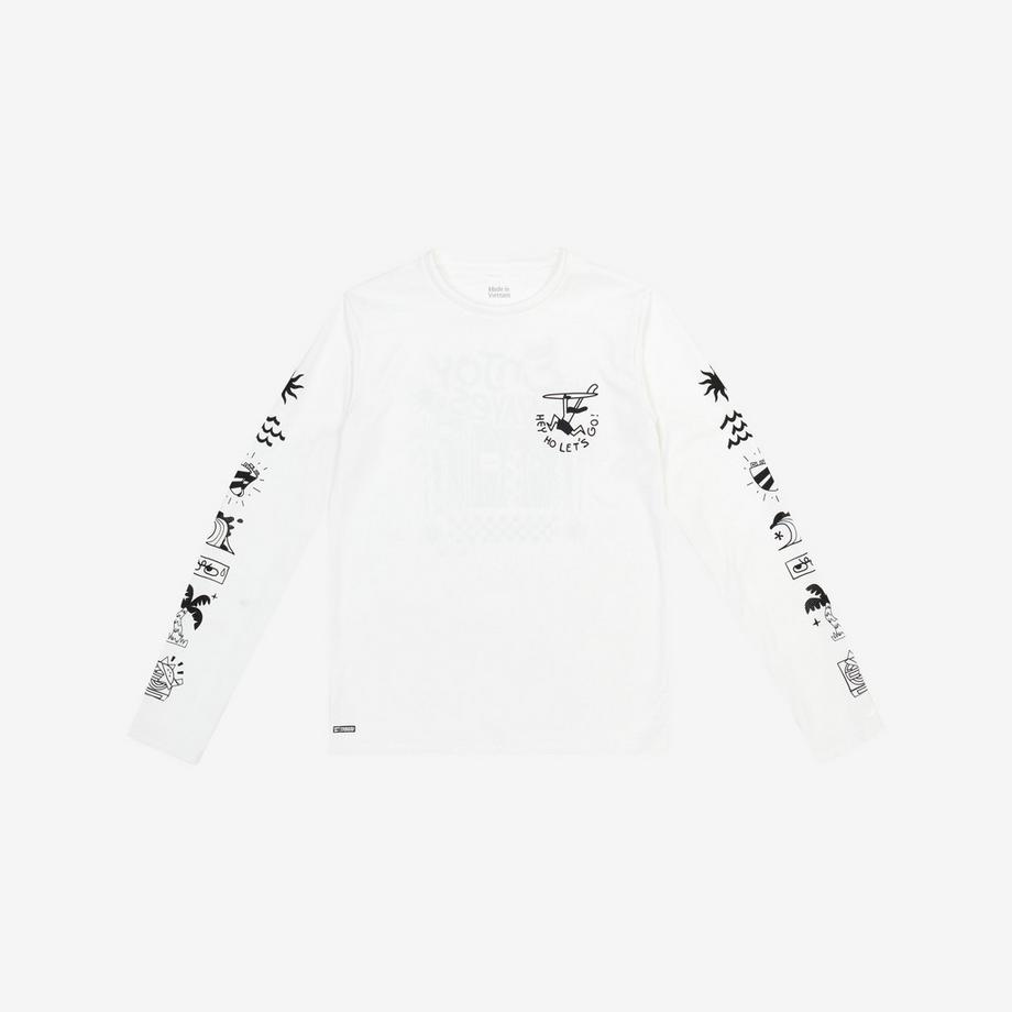 DECATHLON  Top junior anti-UV poliestere 