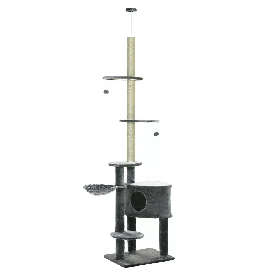 PawHut - Kratzbaum, One Size, Grau