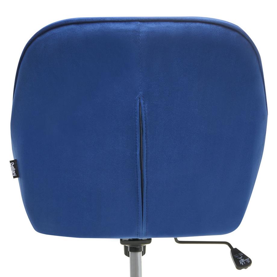 Beliani Chaise de bureau en Velours  BARDSDALE  
