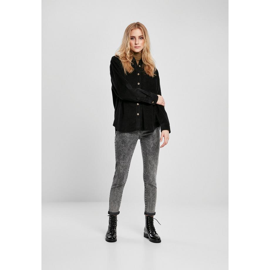 URBAN CLASSICS Camicia Corduroy Oversized Plus Size  