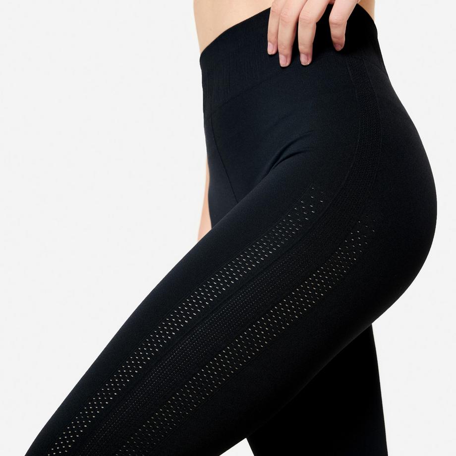 KIMJALY  Legging 7/8 hot yoga sans coutures polyamide 
