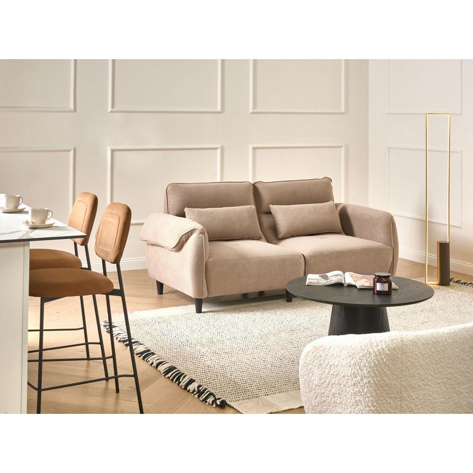 Beliani 3 Sitzer Sofa aus Stoff  WETLAN  