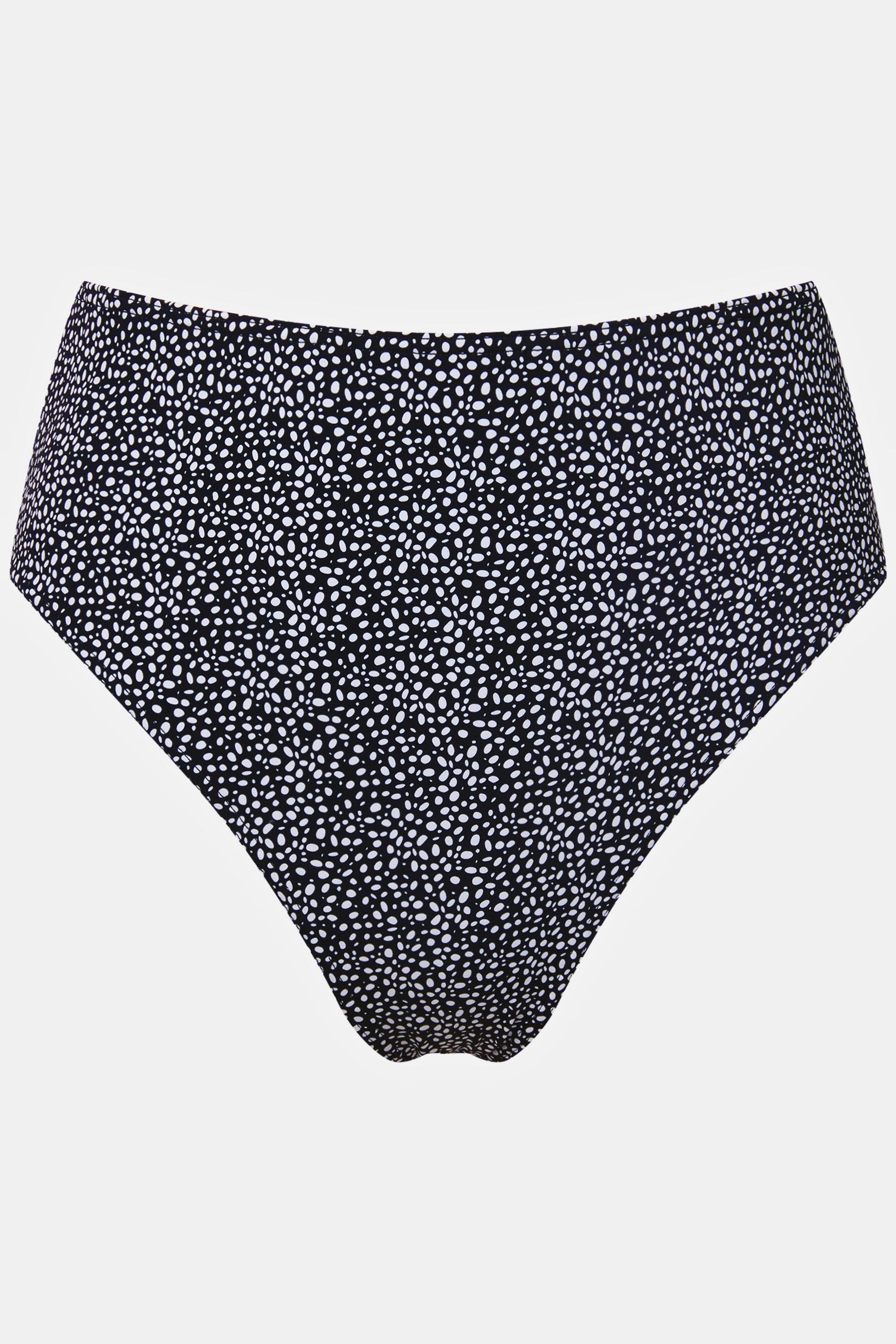 Studio Untold  Bikini-Slip, High Waist, Dot Print 