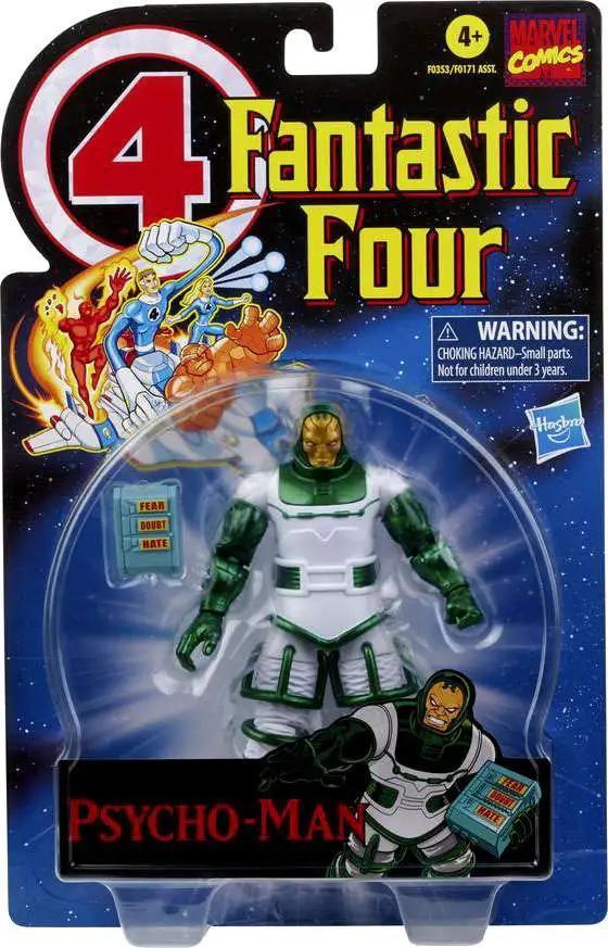 Hasbro  Fantastic Four Marvel Legends Vintage Series Psycho-Man Action Figure 