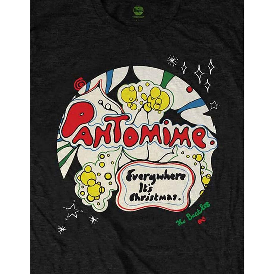 The Beatles Pantomime Weihnachtliches Design T-Shirt  
