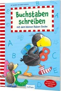 Der kleine Rabe Socke: Buchstaben schreiben mit dem kleinen Raben Socke Rudolph, Annet (Illustrationen) Couverture rigide 