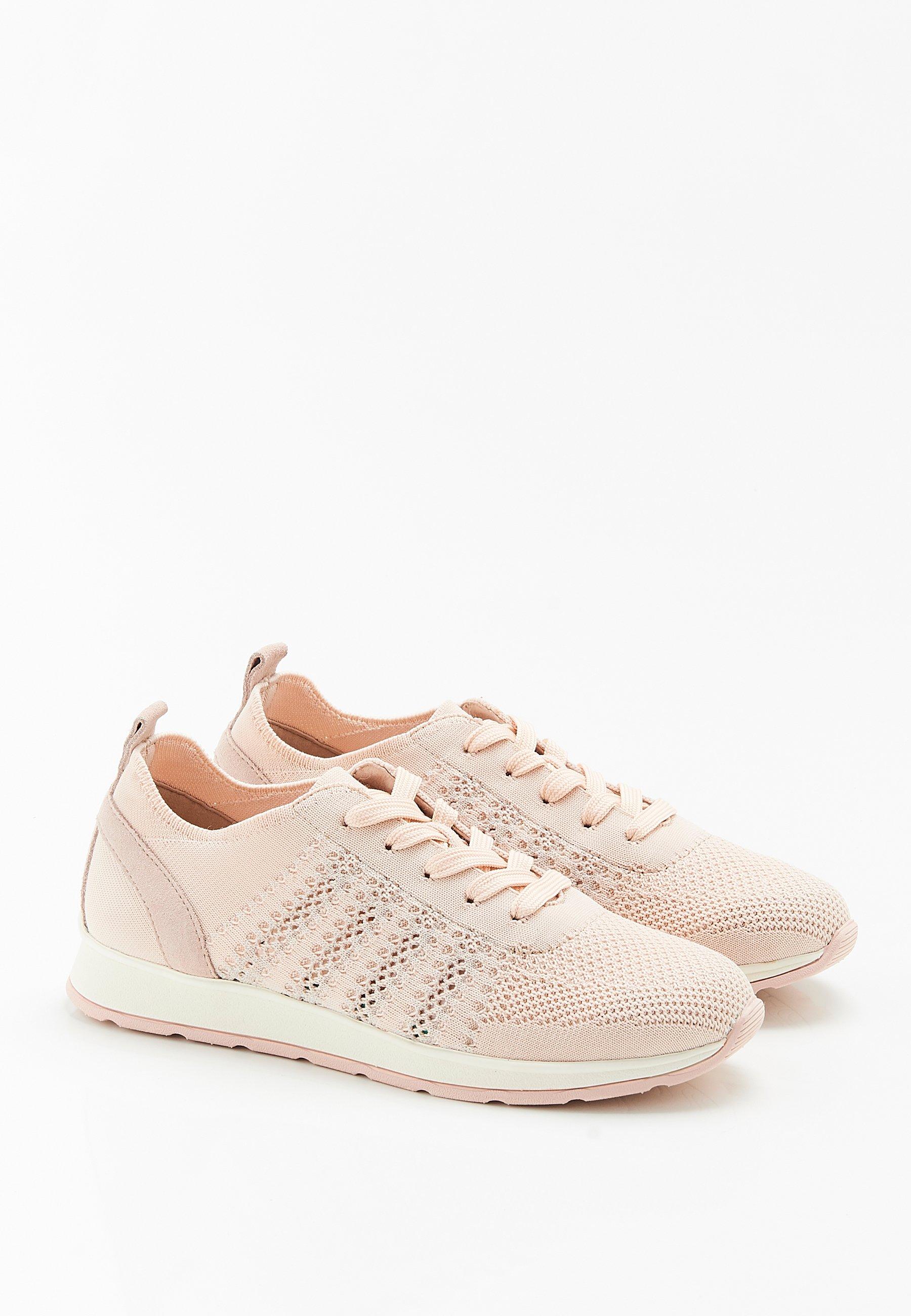 Image of Leichte Freizeitschuhe Mit Keilabsatz. Unisex Rosa 41