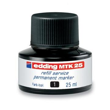 EDDING Tinte 25ml MTK-25-1 schwarz