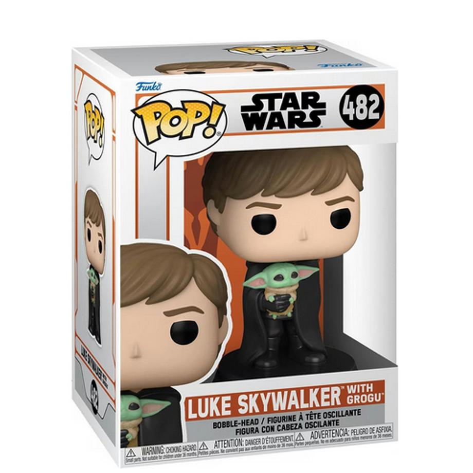 Funko  Figurine  Pop Star Wars Mandalorian Luke with Child 