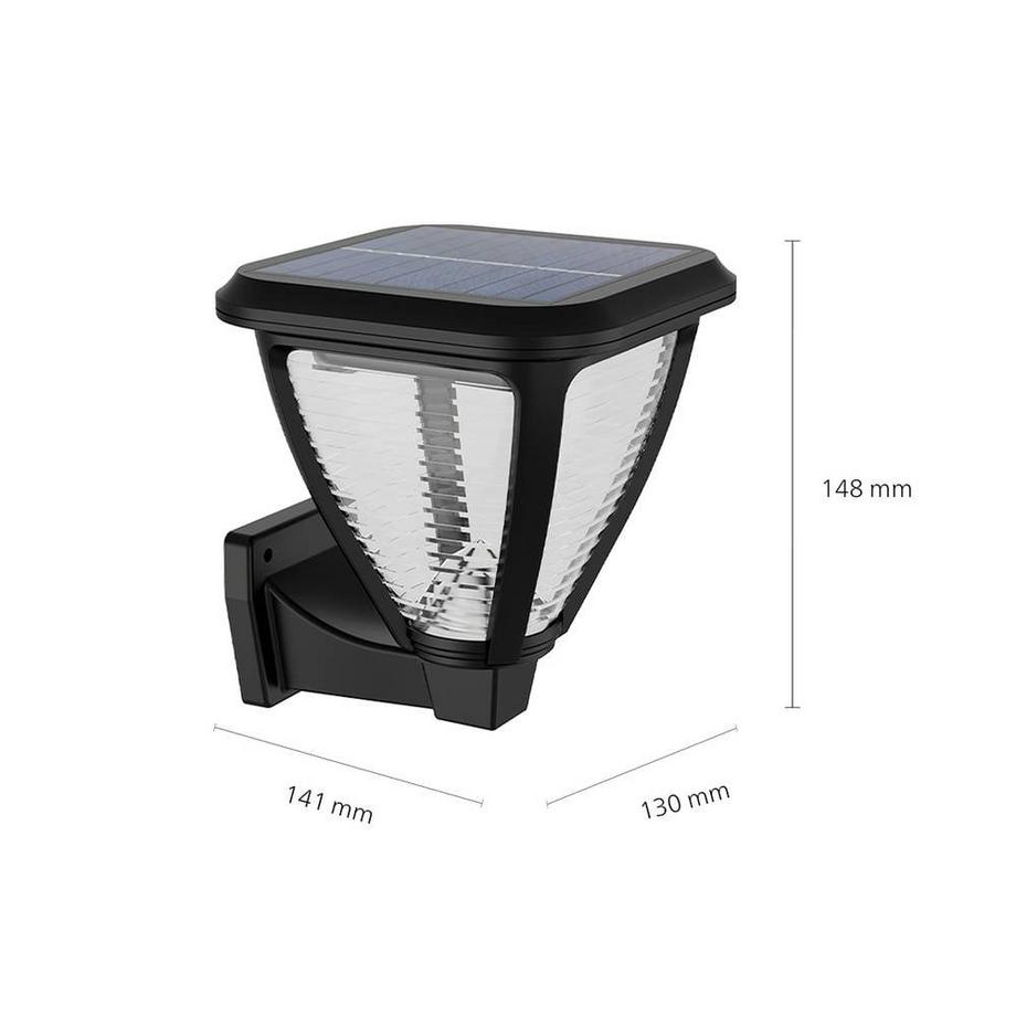Philips Lighting Philips Outdoor Solar Vapora applique murale 1.5W, capteur de lumière du jour  