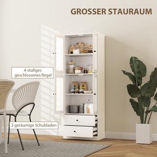 HOMCOM Placard de cuisine  