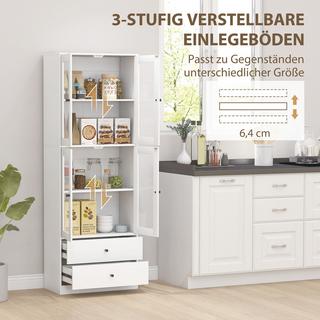 HOMCOM Placard de cuisine  