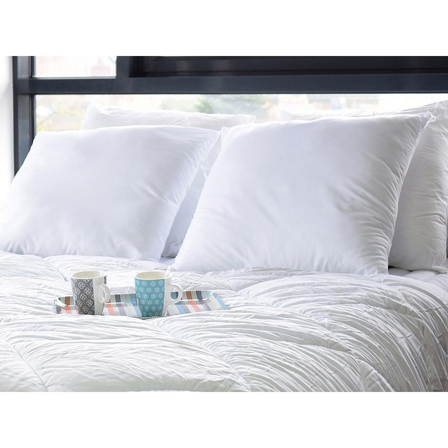 Vente-unique TORIVIA Set 4 Cuscini 400 gr 60 x 60 cm Bianco  