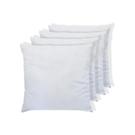 Vente-unique Kopfkissen 4er-Set - 400 gr - 60 x 60 cm - Weiß - TORIVIA  