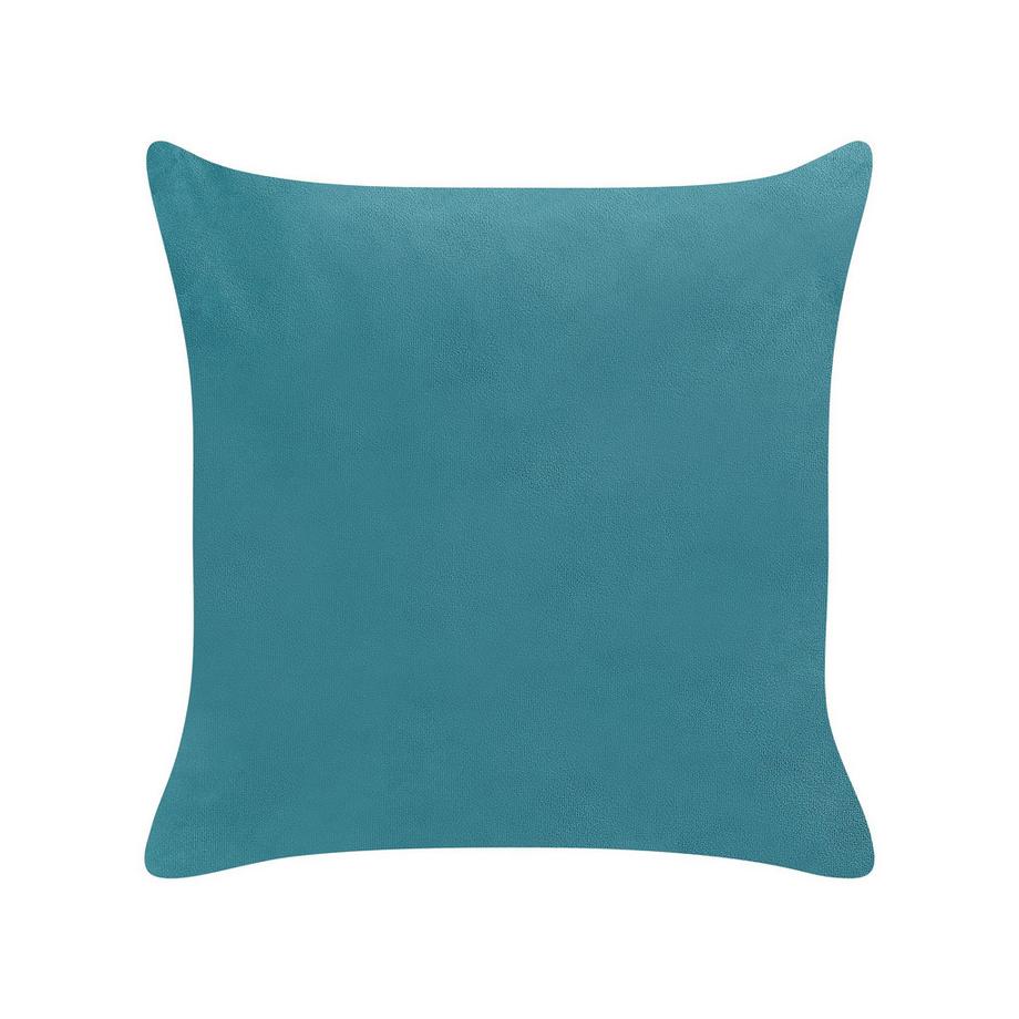 Beliani Dekokissen 2er Set aus Samtstoff Glamourös YARROW  