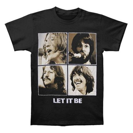 The Beatles  Let It Be Sepia TShirt 