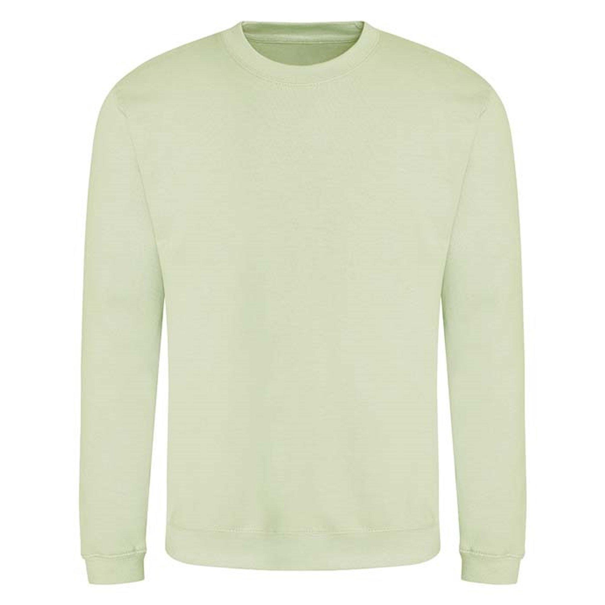 Image of Erwachsene Just Hoods Sweatshirt Damen Pistaziengrün M