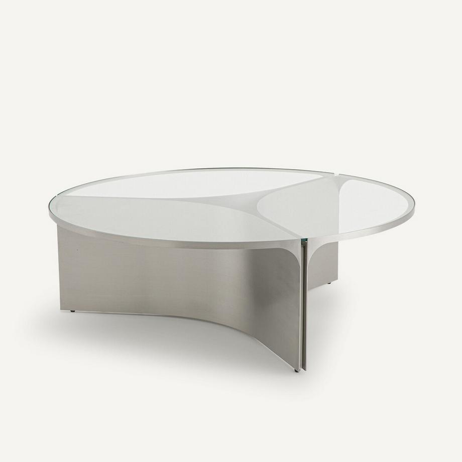 AM.PM Table basse verre et métal  