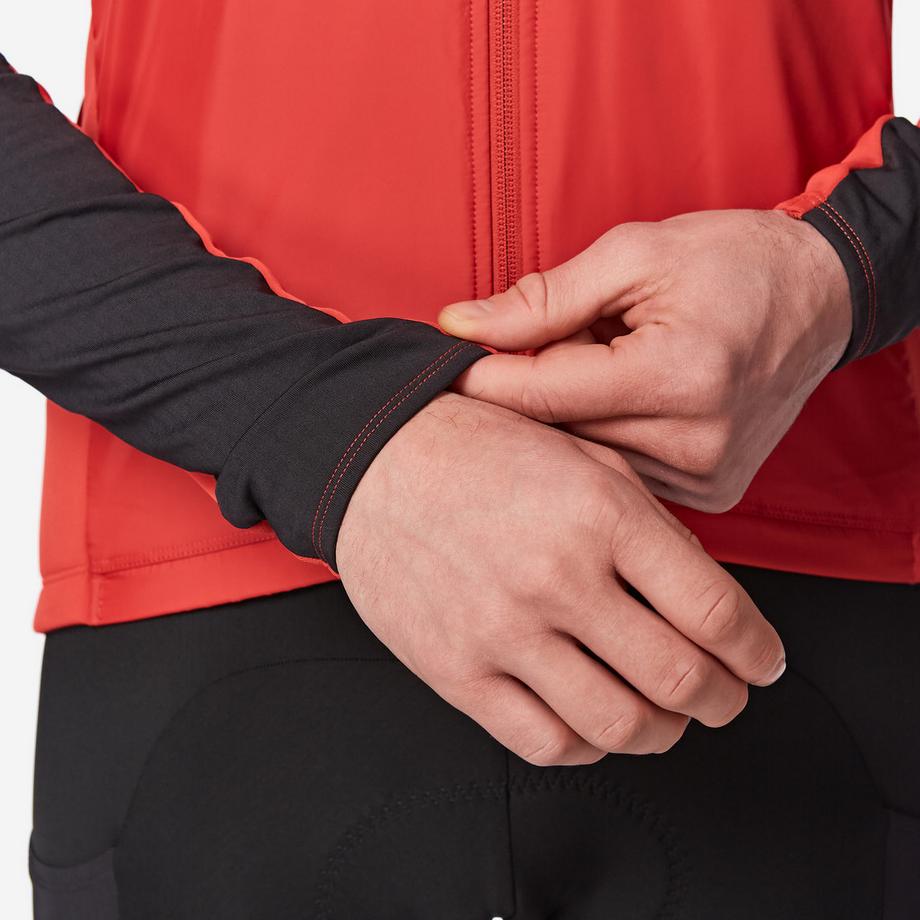 VAN RYSEL  Maillot vélo route manches longues mi-saison homme - EDR 