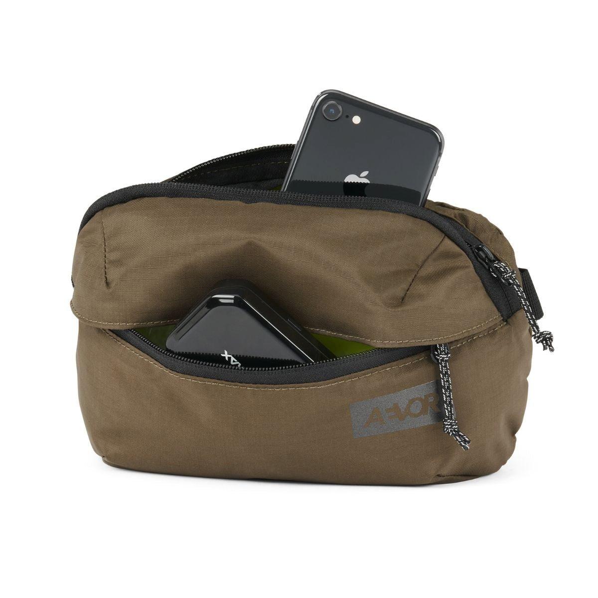 Image of Hip Bag Ease Ripstop Olive Gold - Bauchtasche Unisex