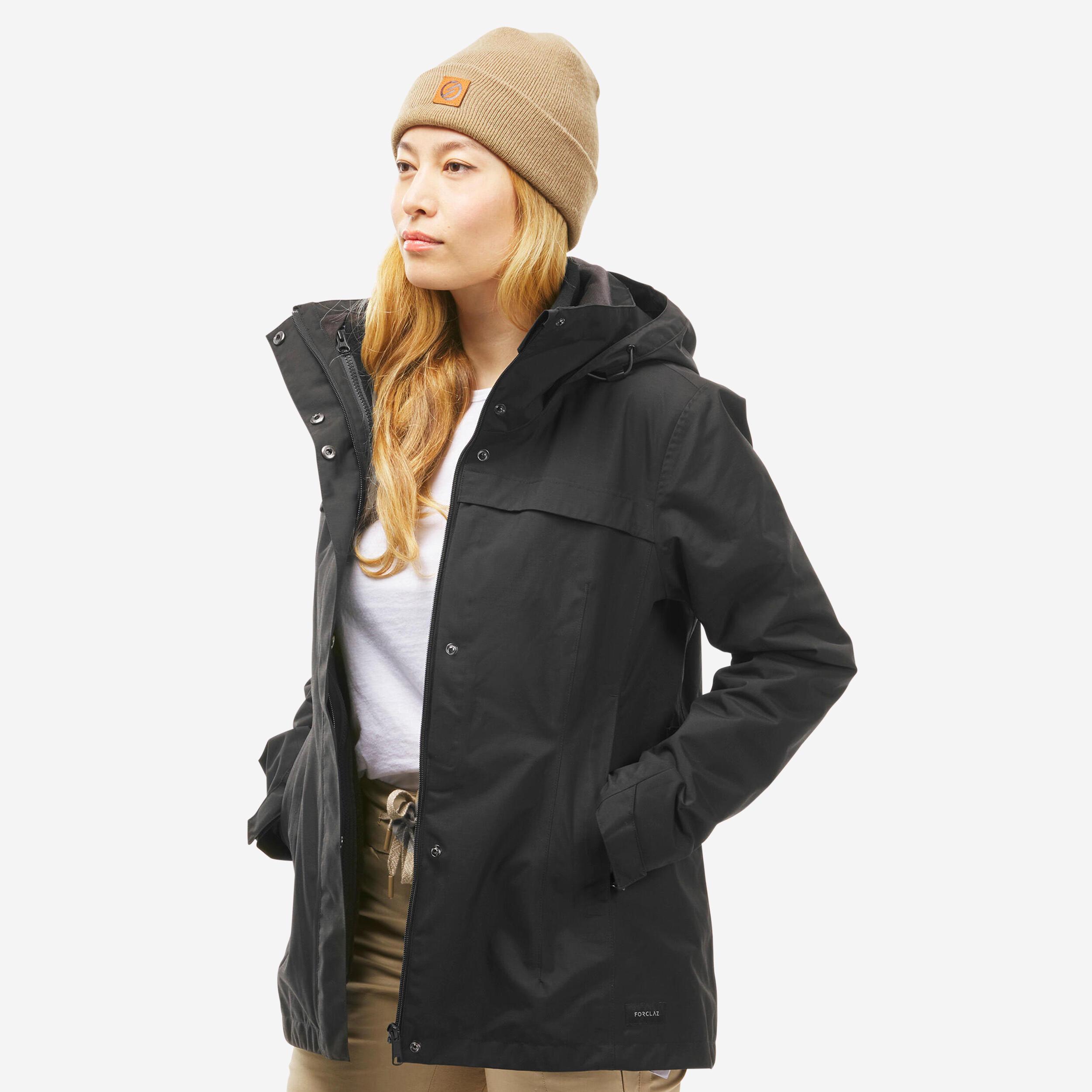 Image of 3-in-1-jacke - Travel 100 3in1 Damen Schwarz Leicht 52/2XL