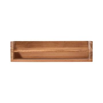 Wandregal aus massivem Teak 60 cm Ugo