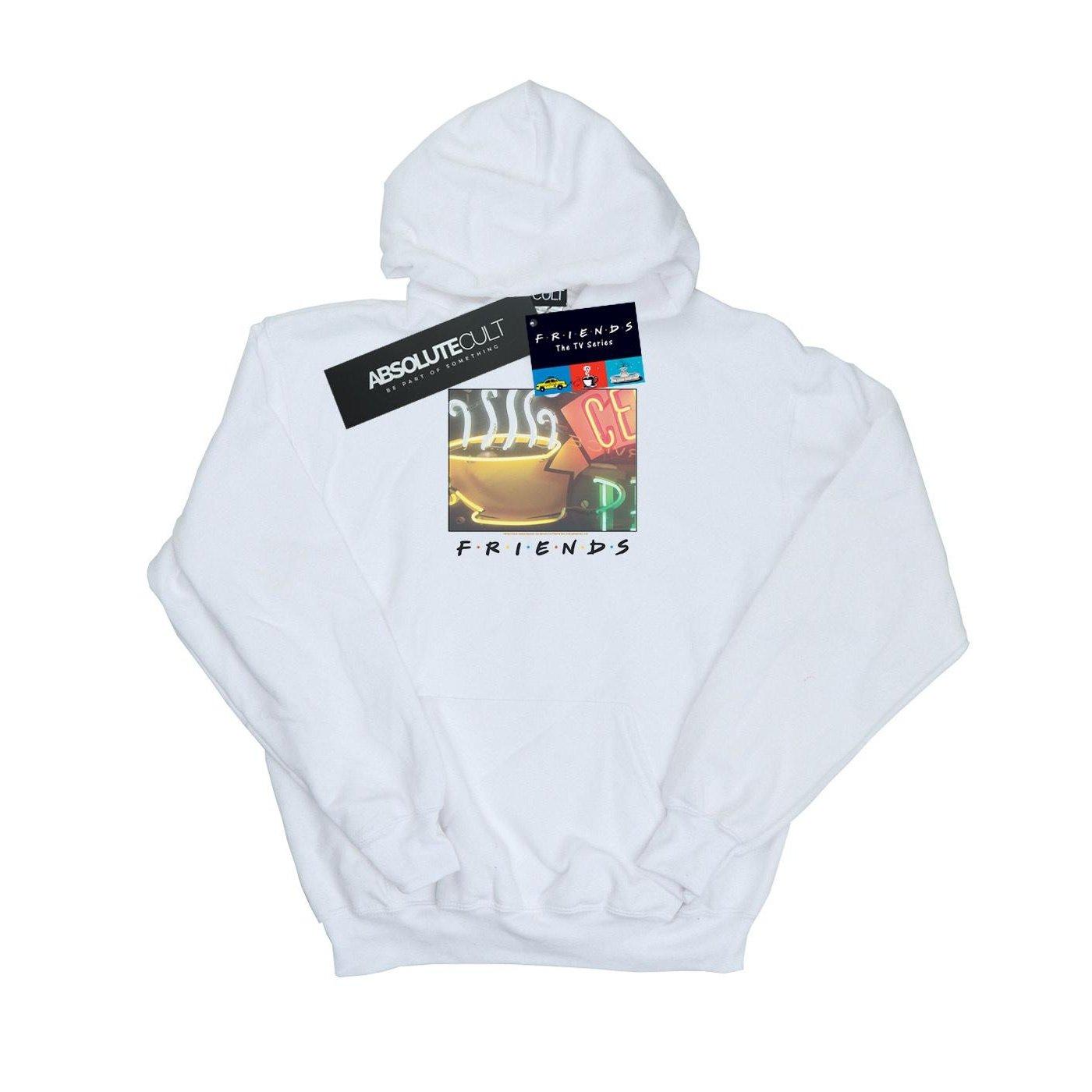 Image of Central Perk Homage Kapuzenpullover Herren Weiss L