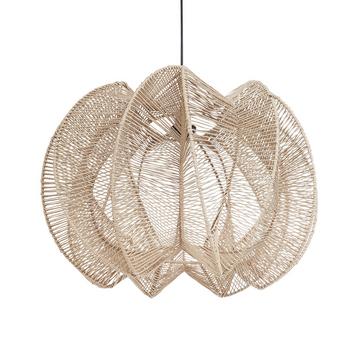 Lampe suspension en Corde en papier Boho MANINGA