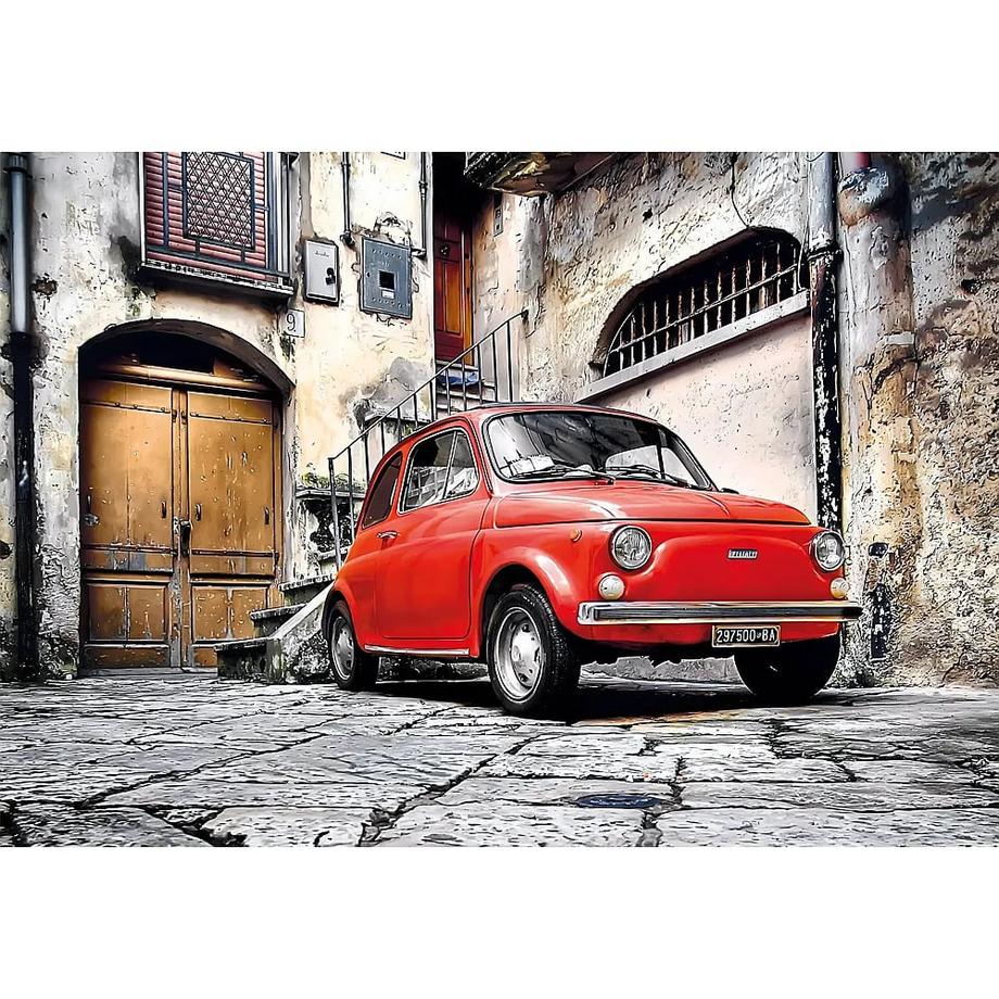 Clementoni  Puzzle Die Kleine Fiat 500 (500Teile) 