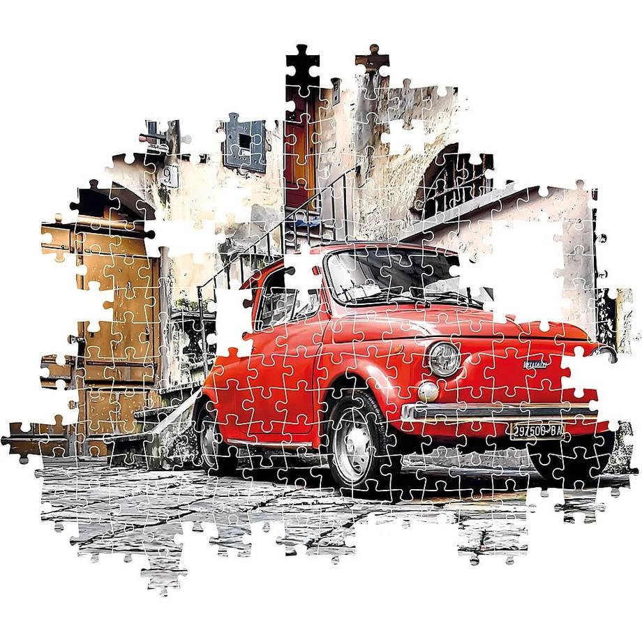 Clementoni  Puzzle Die Kleine Fiat 500 (500Teile) 