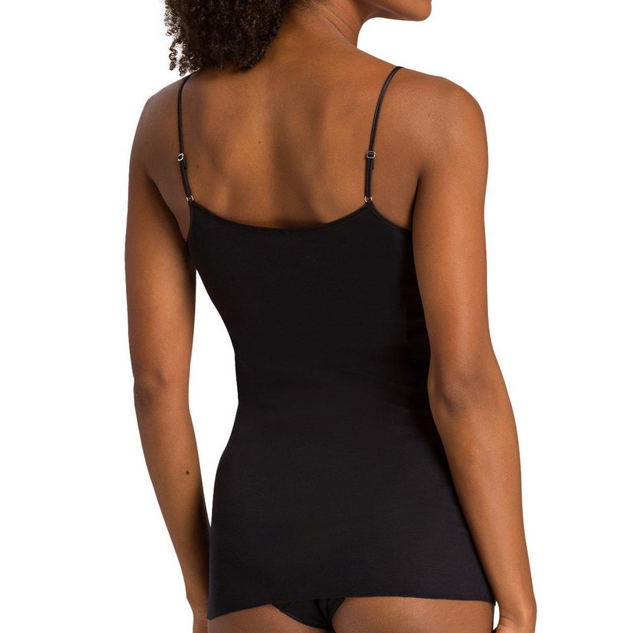 HANRO Cotton Seamless Top à Bretelles Spaghetti  