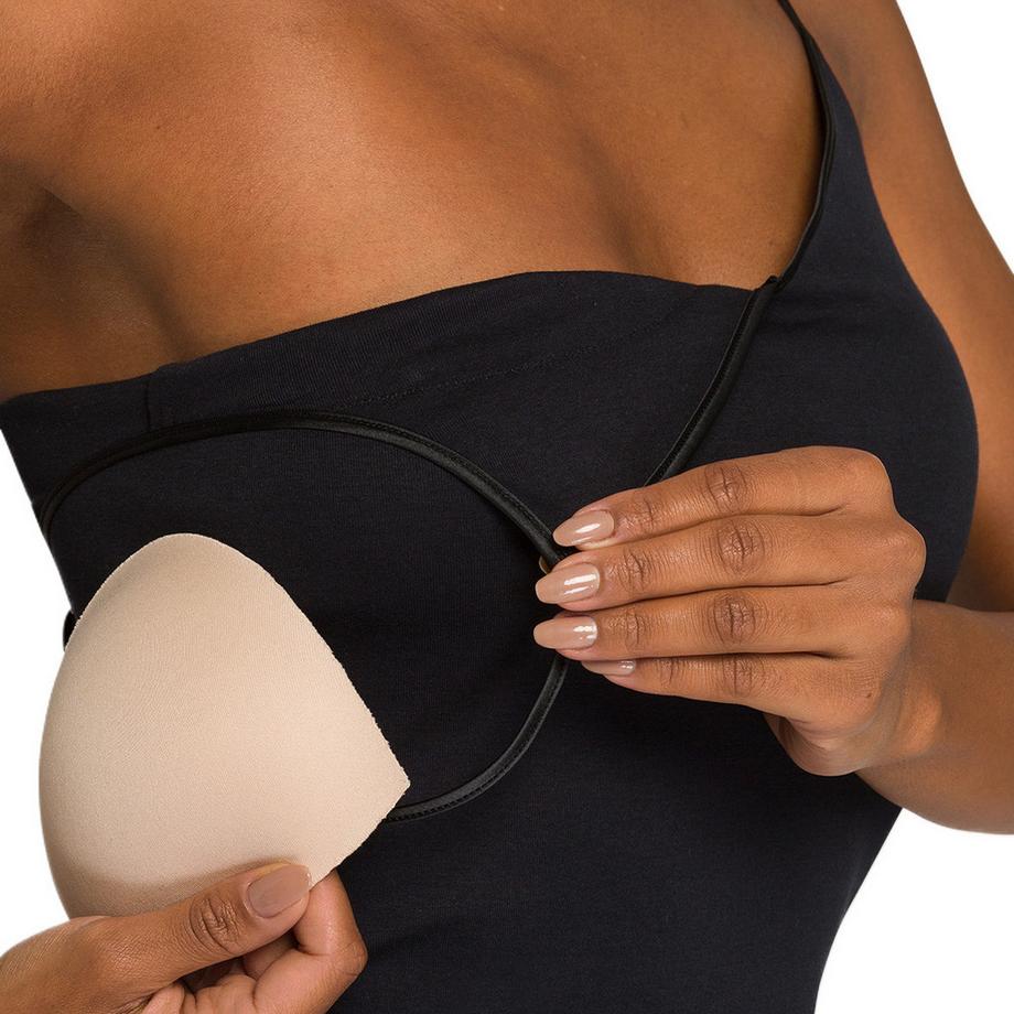 HANRO Cotton Seamless Top à Bretelles Spaghetti  