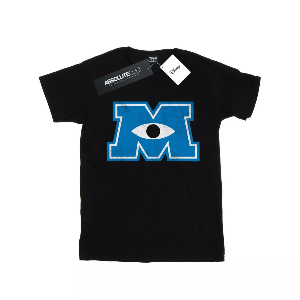 Disney - Monsters University Monster M TShirt, für Damen, Schwarz, Größe XL