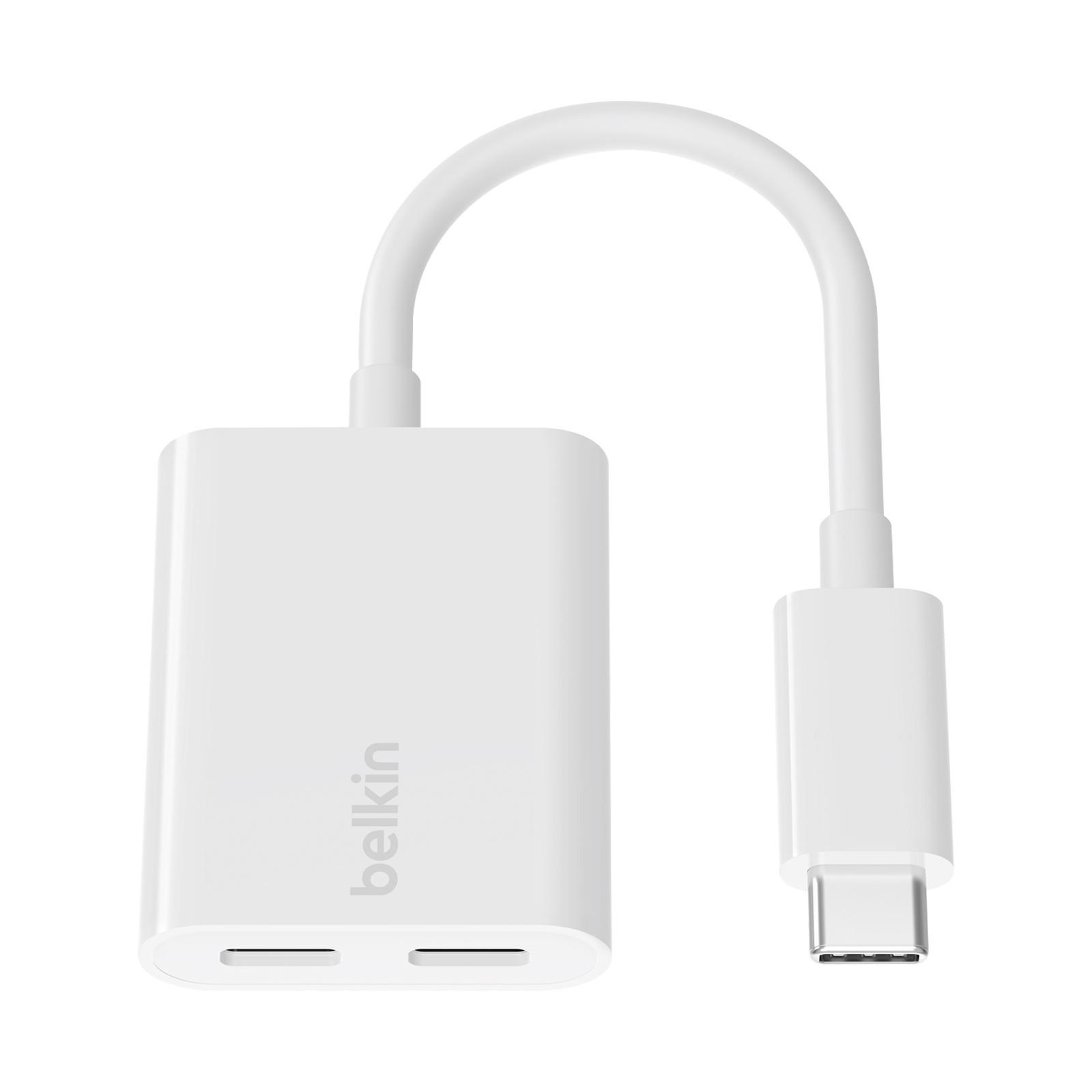 belkin  Adaptateur Belkin Audio + Charge USB C 