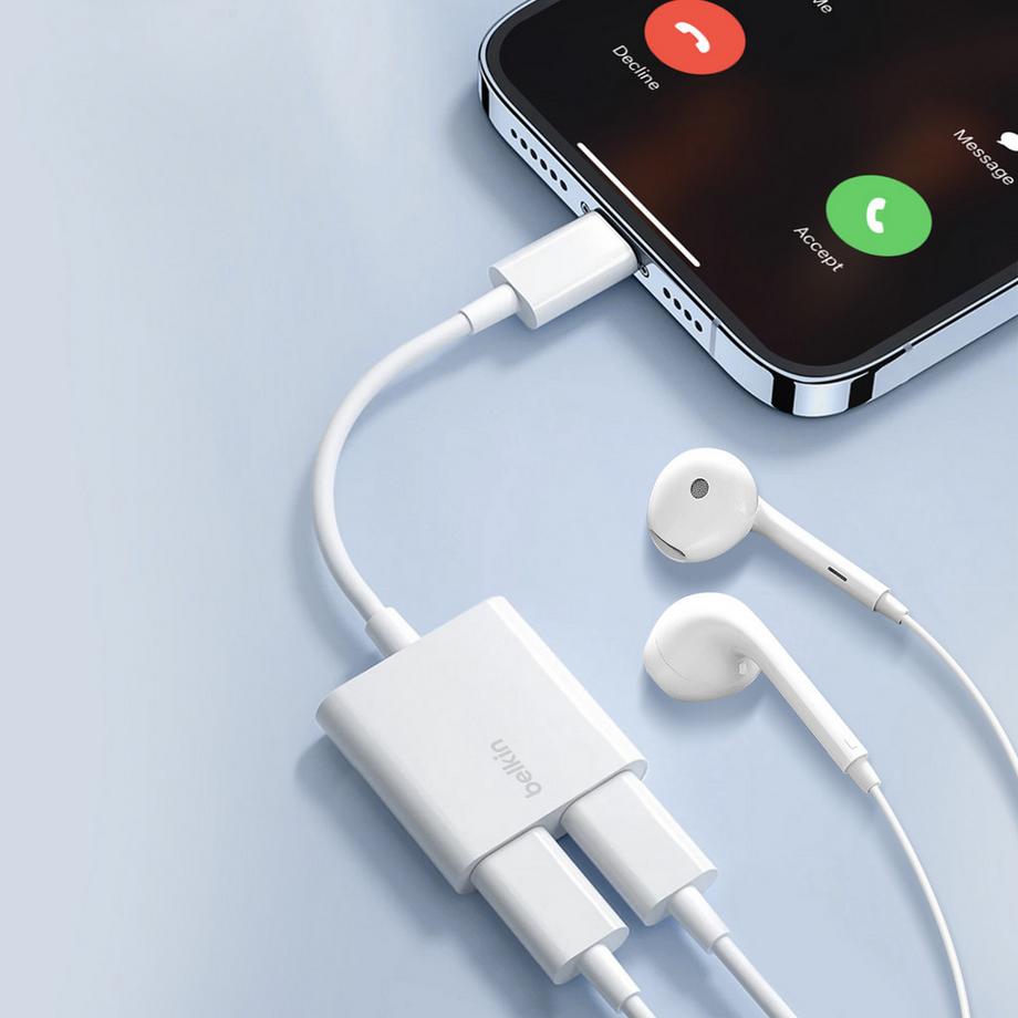 belkin  Belkin USB-C Audio- und Ladeadapter 