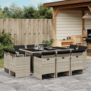 VidaXL Garten essgruppe poly-rattan  