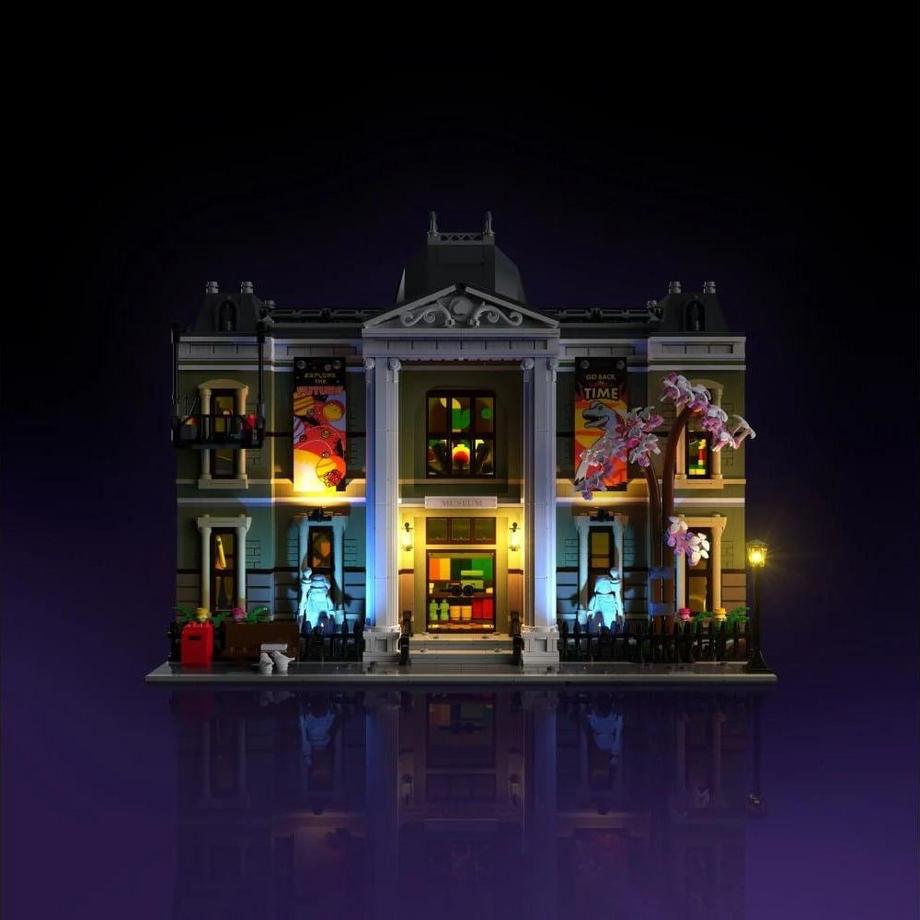 LIGHT MY BRICKS  kit déclairage LED pour LEGO® Musée dHistoire Naturelle 