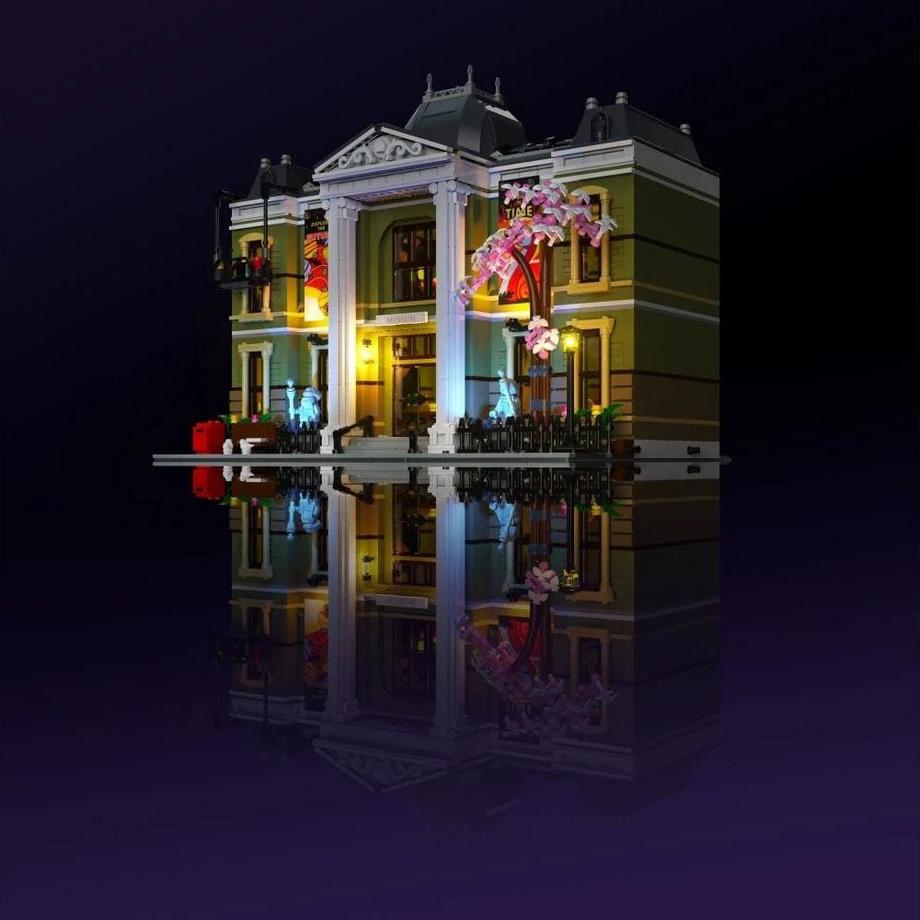 LIGHT MY BRICKS  kit déclairage LED pour LEGO® Musée dHistoire Naturelle 