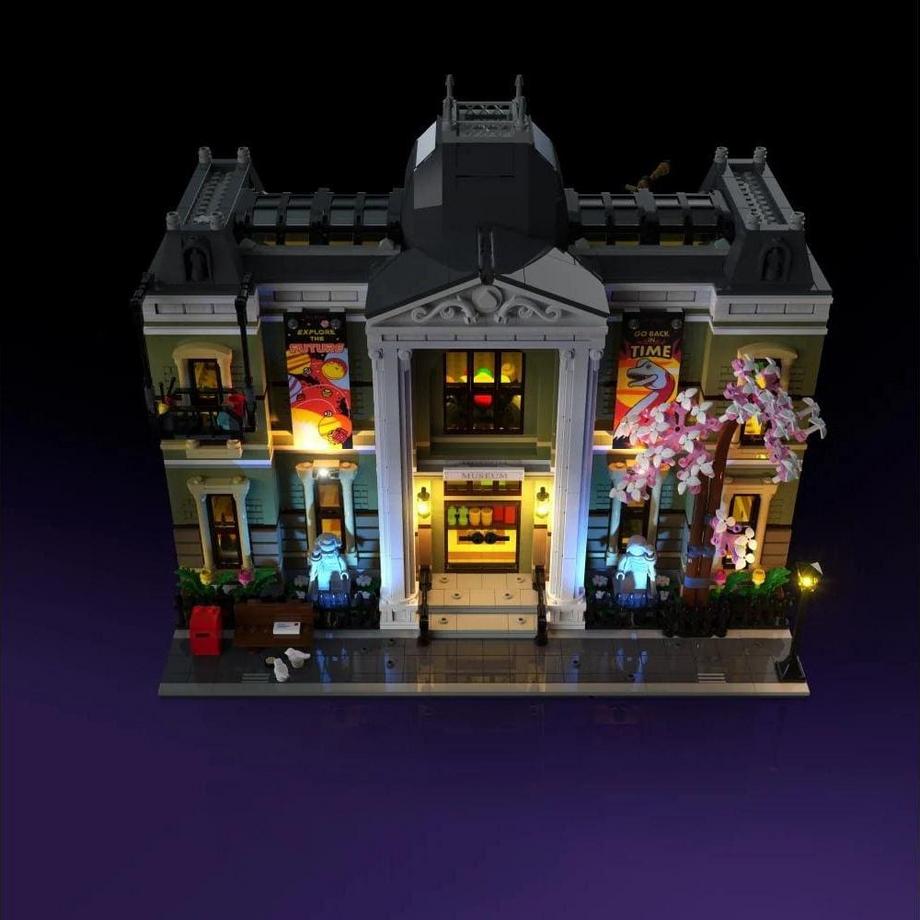 LIGHT MY BRICKS  kit déclairage LED pour LEGO® Musée dHistoire Naturelle 
