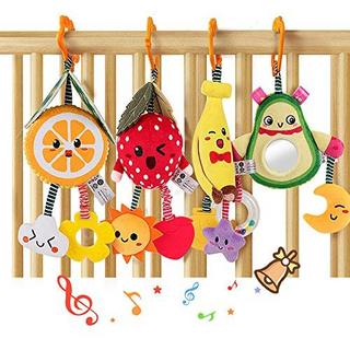 Activity-board  Babyspielzeug 6 Monate Soft Rassel Kinderbett Kinderwagen Kinderwagen Spielzeug 