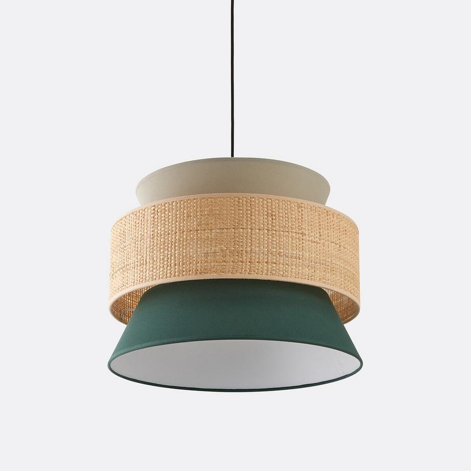 Suspension / Abat-jour double Ø40 cm