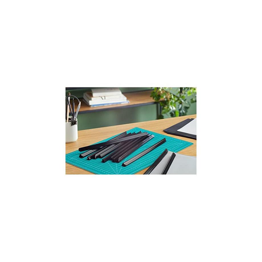 GBC  GBC Einschub-Binderücken 10mm A4 46010E schwarz 25 Stück 