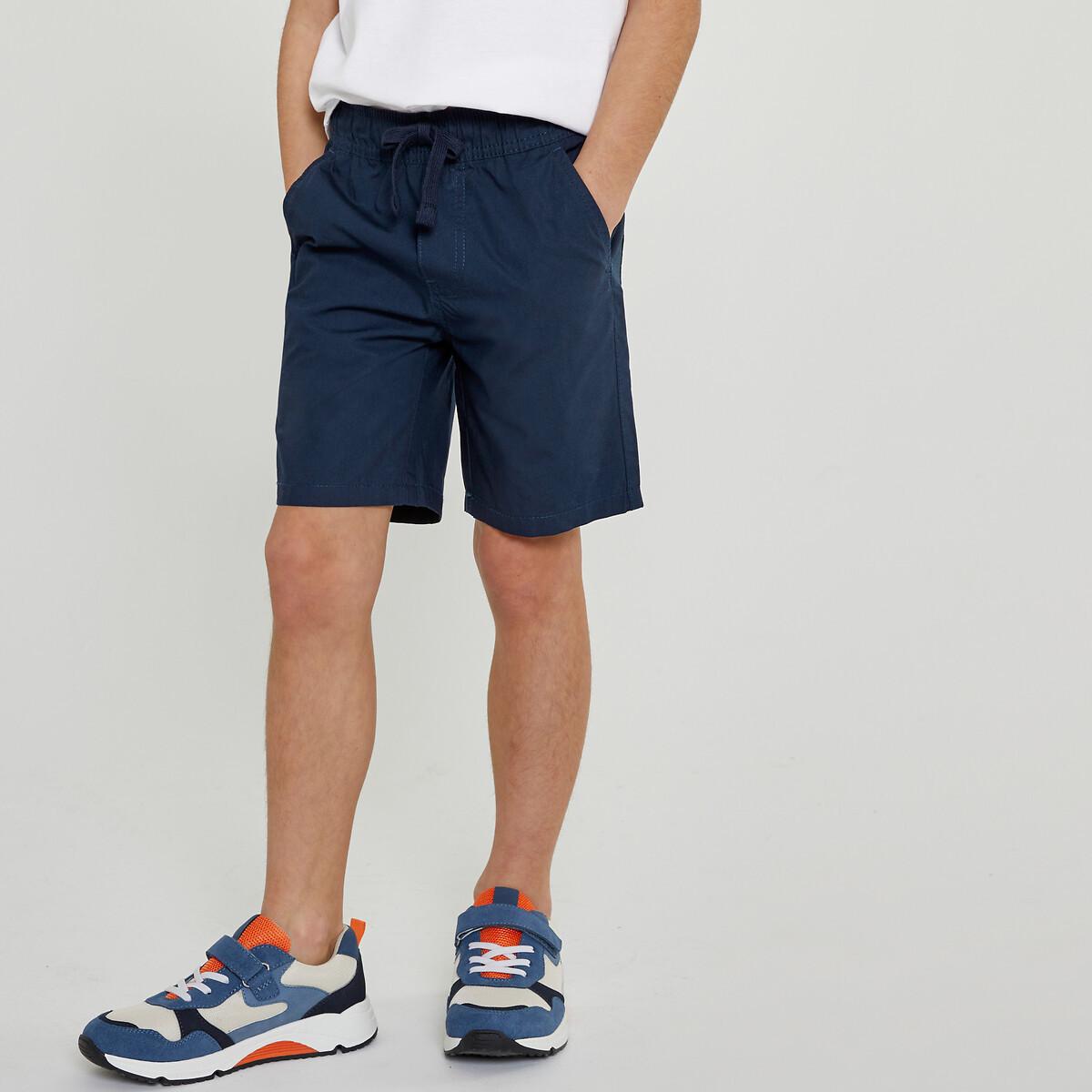 Image of Bermudas Aus Popeline Jungen Blau 12A